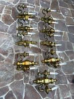 Lamp Art - Lamp Art - Wandkandelaar (9) - Messing, Antiek en Kunst, Curiosa en Brocante