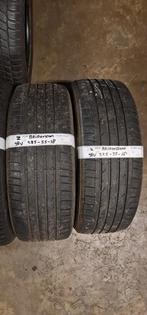 2x 225-55-18 Bridgestone Zomer 4mm €30 Per Band 225 55 18, Ophalen, 18 inch, Gebruikt, Band(en)