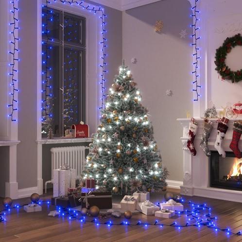 Lichtslinger 1000 LED Blauw - Retourdeal - 41% Korting!, Tuin en Terras, Buitenverlichting, Led, Netvoeding, Nieuw, Kunststof