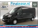 Ford Transit L3H2 Trend NIEUW BPM Vrij Airco Navi €561pm, Auto's, Zwart, Nieuw, Ford, Lease