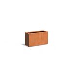 Cortenstaal plantenbak 100x40x60cm - Met bodem, Tuin en Terras, 100 cm of meer, Nieuw, Metaal, 60 cm of meer