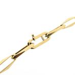 Gouden closed for ever armband | 20 cm (moderne armband), Ophalen of Verzenden, Gebruikt, Overige kleuren, Goud