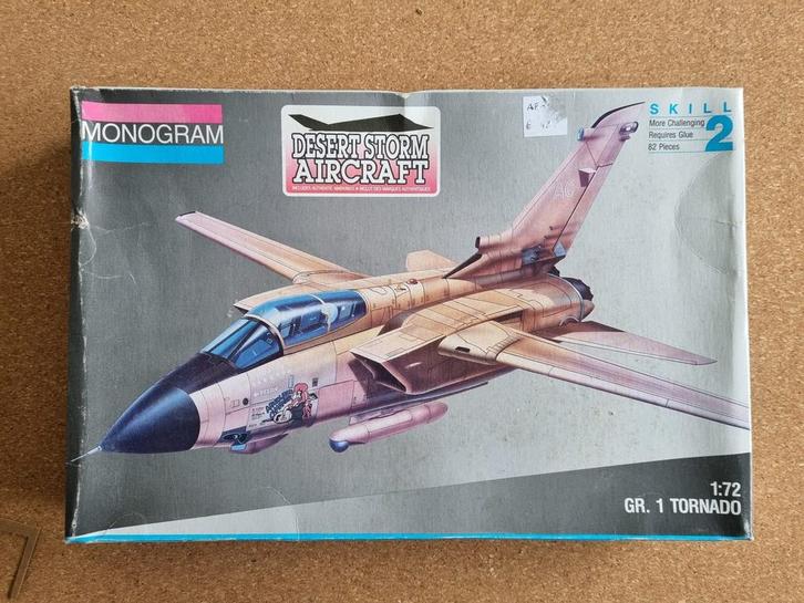 Monogram 5477 GR. 1 Tornado 1:72, Hobby en Vrije tijd, Modelbouw | Vliegtuigen en Helikopters, Verzenden