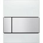 Urinoir Bedieningsplaat TECE Square Glas Wit 10,4x12,4 cm, Ophalen of Verzenden, Nieuw, Chroom, Overige typen