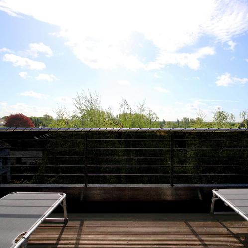 Balkon Privacy Scherm Antraciet  afm. 1x10m (Partytenten), Caravans en Kamperen, Kampeeraccessoires, Nieuw, Verzenden