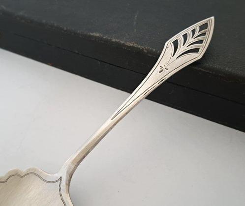 Jugendstil zilveren taartschep - Taartschep - .833 zilver -, Antiek en Kunst, Kunst | Designobjecten