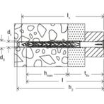 Fischer SXRL 10 x 160 T Constructie/kozijnpluggen - T40 -, Ophalen of Verzenden, Nieuw