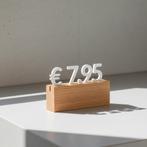 Oacklux Kana Letterhouder Eikenhout 100 mm - Witte letters, Zakelijke goederen, Horeca | Meubilair en Inrichting, Nieuw in verpakking