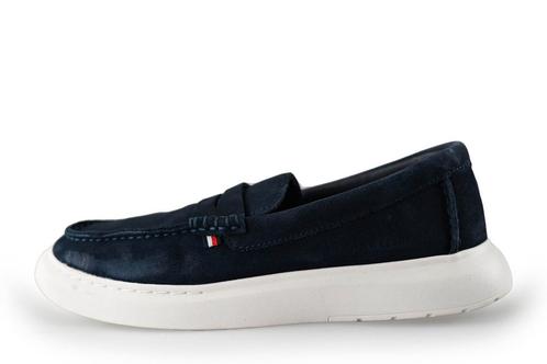 Tommy Hilfiger Instappers in maat 42 Blauw | 10% extra, Kleding | Dames, Schoenen, Blauw, Zo goed als nieuw, Instappers, Verzenden