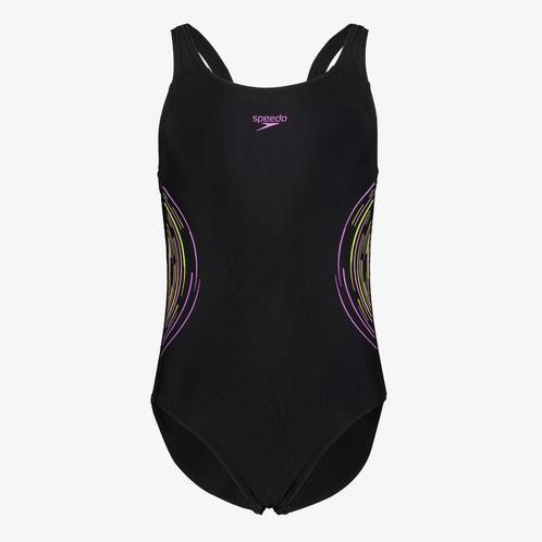 Speedo meisjes badpak zwart paars maat 116 van Scapino - Nu, Kinderen en Baby's, Kinderkleding | Maat 92, Nieuw, Verzenden