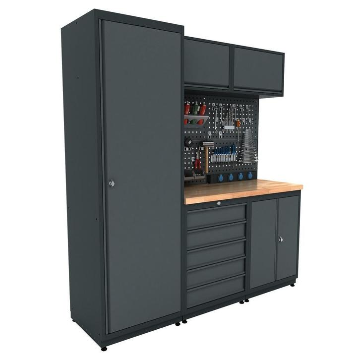 BULLRAM Werkplaatsinrichting 2 EXPERT | GEEN VERZENDKOSTEN, Doe-het-zelf en Verbouw, Werkbanken, Nieuw, Verzenden