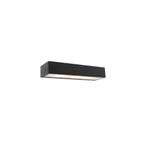 Design langwerpige wandlamp zwart 35 cm - Houx, Nieuw, Design