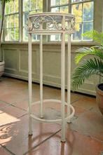 Plantentafel - Franse Bijzettafel / Tafel met Facet, Antiek en Kunst