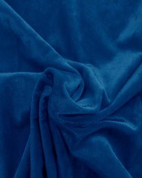 Velvet Crushed Kobalt, Hobby en Vrije tijd, Stoffen en Lappen, Blauw, Nieuw