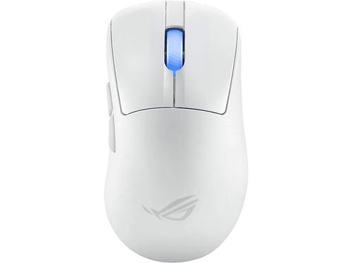 Asus -  Rog Keris Ii Ace Draadloze Gamingmuis  - Wit, Computers en Software, Muizen, Rechtshandig, Draadloos, Nieuw, Muis, Verzenden