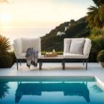 Tuinloungeset Magaluf, 5in1 functie, aluminiumframe - antrac, Tuin en Terras, Tuinsets en Loungesets, Verzenden, Nieuw