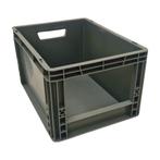 Magazijnbak 400x300x220mm met grijpopening, stapelbaar, Doe-het-zelf en Verbouw, Kratten en Dozen, Ophalen of Verzenden, Nieuw