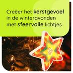 Kerstverlichting Raam Ster - 18x18cm - Inclusief Batterijen, Diversen, Kerst, Verzenden, Nieuw