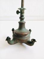 Lamp - met gereedschap - Brons - Olie hanglamp, Antiek en Kunst