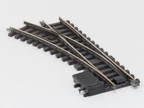 LGB 16150 Elektr.Weiche,links, R3,22.5Grad, Buiten gebrui..., Hobby en Vrije tijd, Modeltreinen | Overige schalen, Rails, Gebruikt