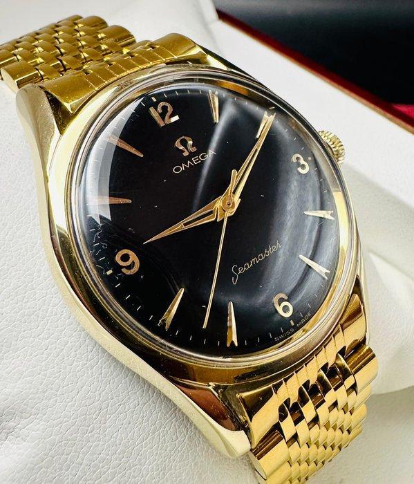 Omega - Seamaster Jumbo - Black Gilt Dial - cal. 284 -, Sieraden, Tassen en Uiterlijk, Horloges | Heren