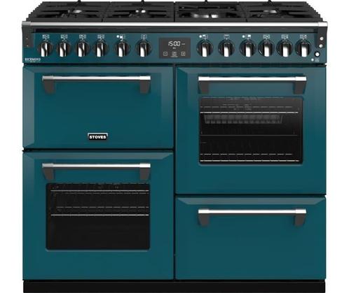 Stoves Richmond S1100 DF Kingfisher Teal, Witgoed en Apparatuur, Fornuizen, Nieuw, Ophalen of Verzenden