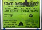 Ortega - Ortega - Finale Coppa del Re 1984 - Jaren 1980