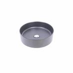 AQS Waskom Mono Opzet Model Rond Diameter 40cm Mat Zwart, Ophalen of Verzenden, Nieuw