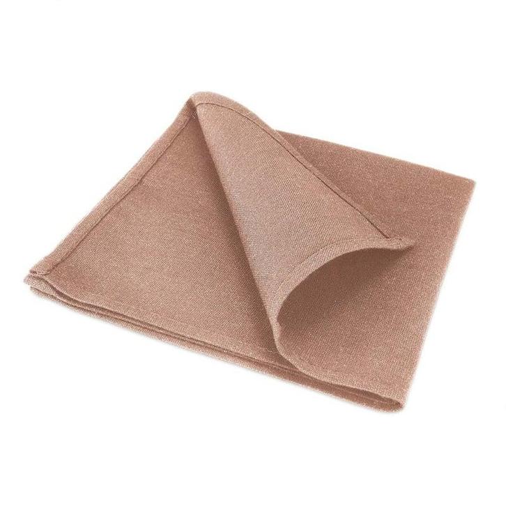 Servetten Bruin 40x40cm Katoen - Treb X, Huis en Inrichting, Keuken | Textiel, Tafelkleed of Tafelzeil, Overige kleuren, Nieuw