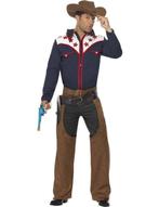 Rodeo Cowboy kostuum man, Kleding | Heren, Ophalen of Verzenden, Nieuw