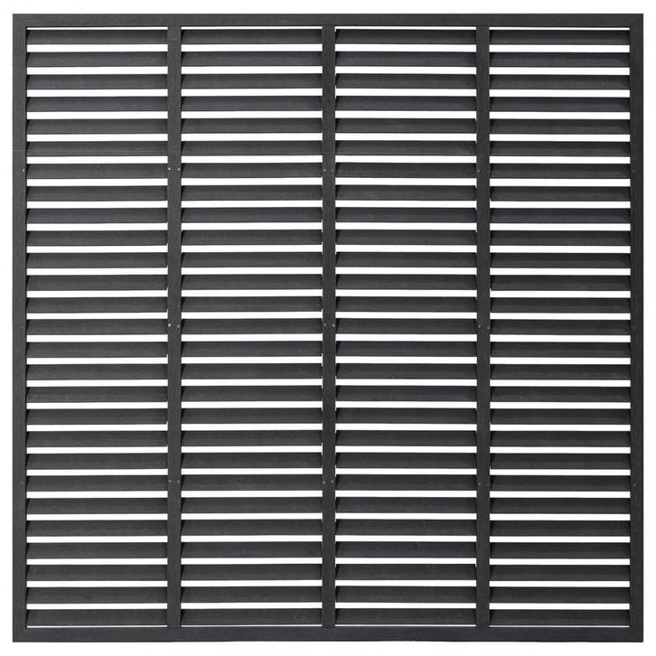 HKC Lamellenhek 180x180 | Retourdeal | Tuin Privacy, Tuin en Terras, Schuttingen, 1 tot 2 meter, Minder dan 3 meter, Nieuw, Kunststof