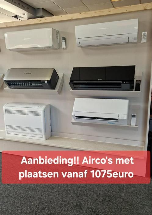 split Airco unit inclusief montage#Plaatsen#installatie, Auto-onderdelen, Airco en Verwarming, Nieuw, 12 maanden garantie