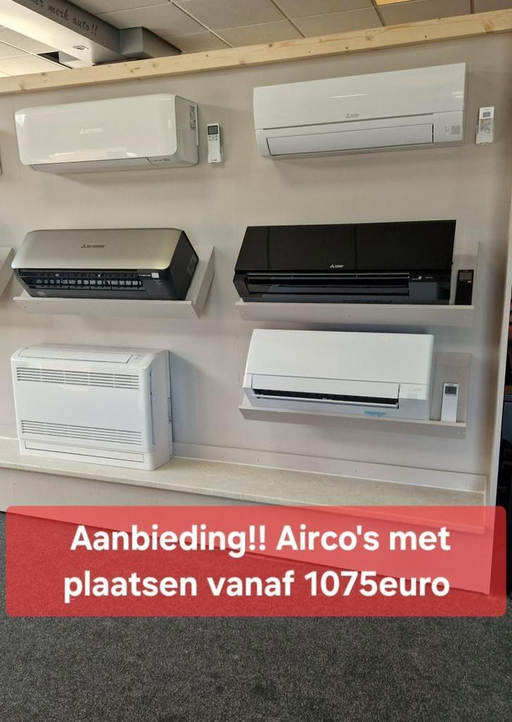 split Airco unit inclusief montage#Plaatsen#installatie, Auto-onderdelen, Airco en Verwarming, Nieuw, 12 maanden garantie