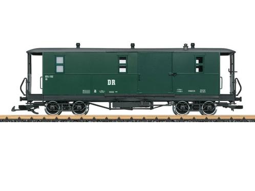 LGB 30326 DR Gepäckwagen Bauart KD4, Metallrader (Q4/2025), Hobby en Vrije tijd, Modeltreinen | Overige schalen, Overige typen