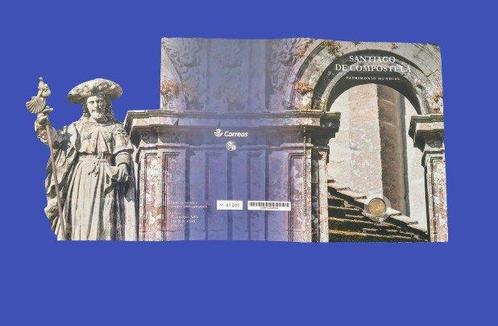 Spanje 2018/2108 - Werelderfgoed Santiago de Compostela, Postzegels en Munten, Postzegels | Europa | Spanje