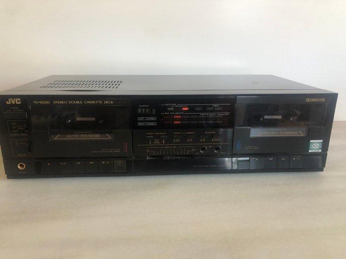 JVC - TD- W220 Double Cassetterecorder-speler, Audio, Tv en Foto, Radio's