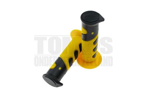 Handvatset MKX Cross 922X zwart / geel 22mm / 24mm, Fietsen en Brommers, Brommeronderdelen | Algemeen, Nieuw, Ophalen of Verzenden