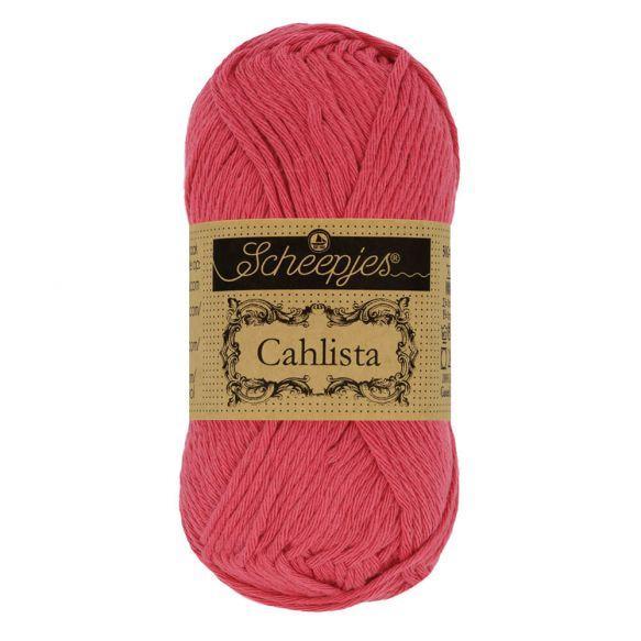 Scheepjes Cahlista 50 gr - 258 Rosewood, Hobby en Vrije tijd, Breien en Haken, Nieuw, Verzenden