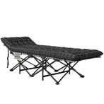 TRUUSK Vouwbaar Campingbed Met Zijtas Matras Antislip Gasten, Caravans en Kamperen, Verzenden, Nieuw