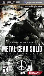 Metal Gear Solid Peace Walker (PSP Games), Spelcomputers en Games, Ophalen of Verzenden, Zo goed als nieuw