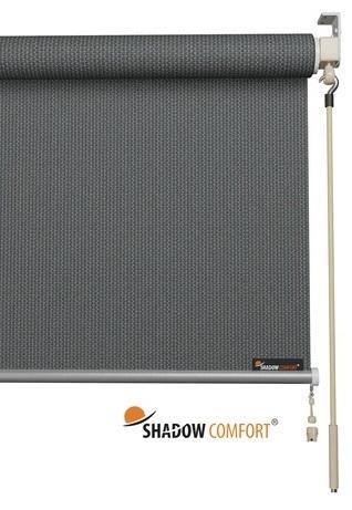 Rolgordijn voor buiten 1,98x2,40m (BxH) Cool Grey, Tuin en Terras, Schaduwdoeken