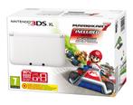 Nintendo 3DS XL Console - Wit + Mario Kart 7 (In doos), Spelcomputers en Games, Spelcomputers | Nintendo 2DS en 3DS, Verzenden