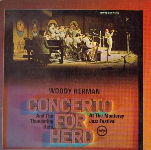 LP gebruikt - Woody Herman And The Thundering Herd - Conc..., Cd's en Dvd's, Vinyl | Jazz en Blues, Zo goed als nieuw, Verzenden