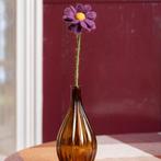 Wolvilt Herfst Margrietje - Paars&Groen - Fairtrade Homedeco, Ophalen of Verzenden, Nieuw