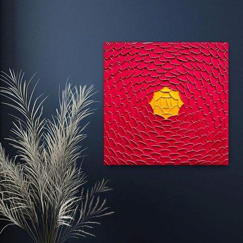 Aykaz Arzumanyan (XXI) - Abstraction géométrique N° 979, Antiek en Kunst, Kunst | Schilderijen | Modern