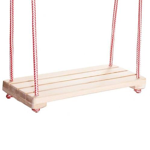 Eco-vriendelijke houten schommel - 42x18 cm - binnen en b..., Kinderen en Baby's, Speelgoed | Buiten | Speeltoestellen, Nieuw