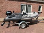 XC Pro Rib 330 met Suzuki 20 pk en trailer!, Overige merken, Zo goed als nieuw, Benzine, Minder dan 70 pk