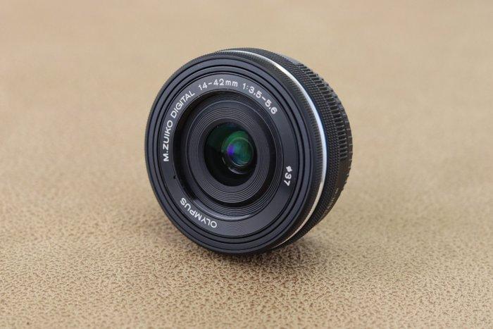 Olympus MFT 14-42mm F/3.5-5.6 EZ ED MSC Silver Cameralens, Audio, Tv en Foto, Fotocamera's Digitaal