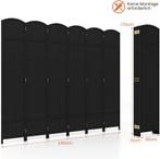 Kamerscherm - Scheidingswand - 6 Panelen - 240x170 cm - Zwar, Verzenden, Zo goed als nieuw
