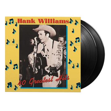 Hank Williams - 40 Greatest Hits - Vinyl beschikbaar voor biedingen